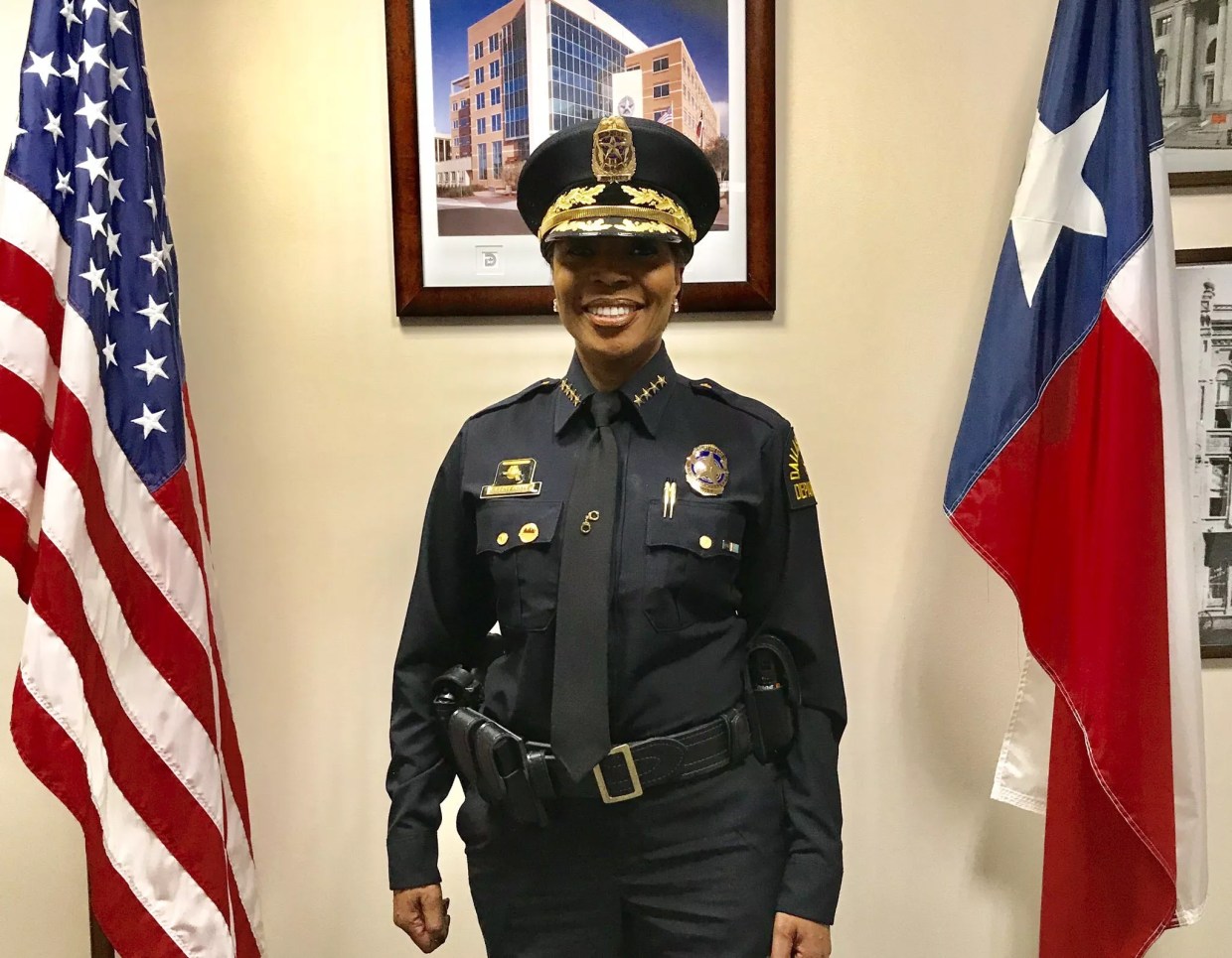 Dallas Police Chief U. Renee Hall Passes State Licensing Exam