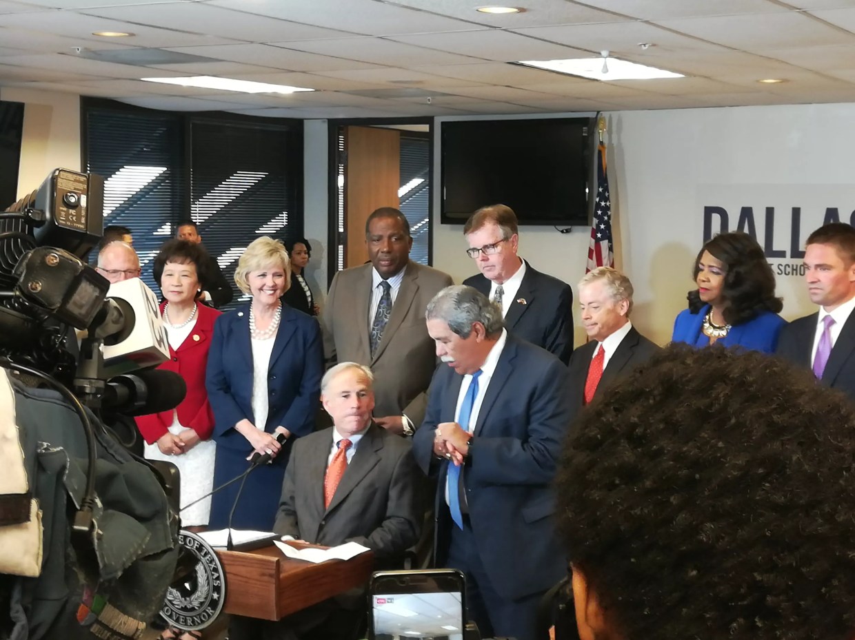 More Teachers With Guns: Abbott Debuts School Safety Plan in Dallas