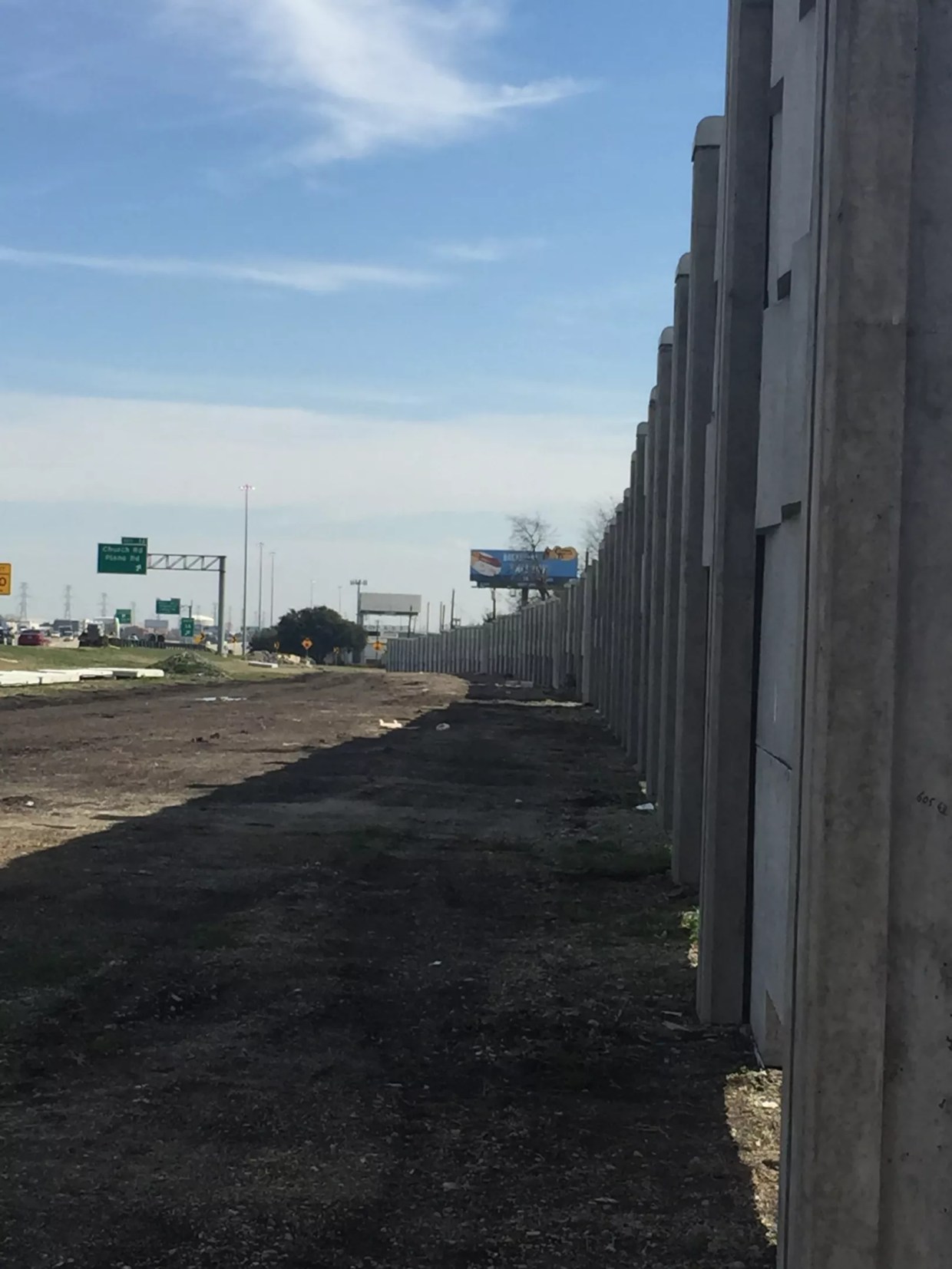 Dallas Is Building a Great Wall to Keep Out the … Noise
