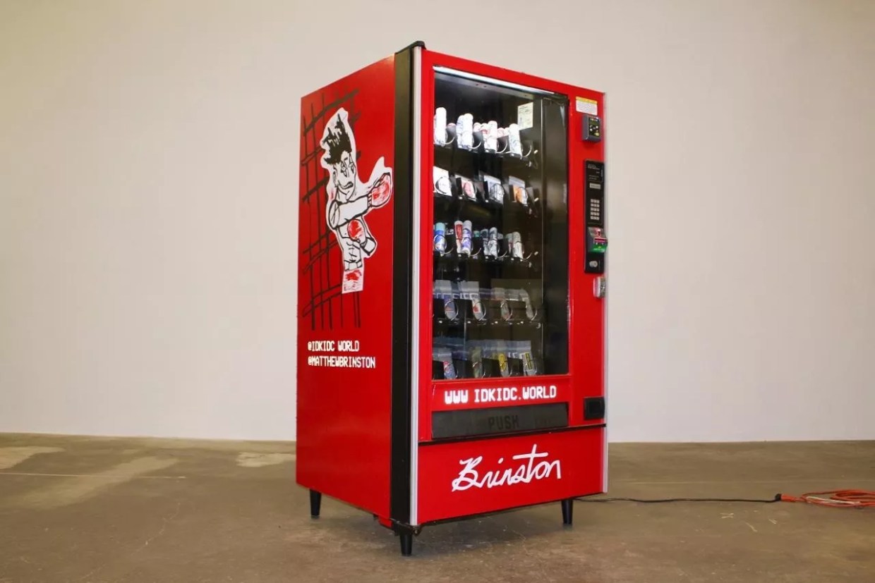 Would You Buy Art from a Vending Machine? Matthew Brinston Hopes So