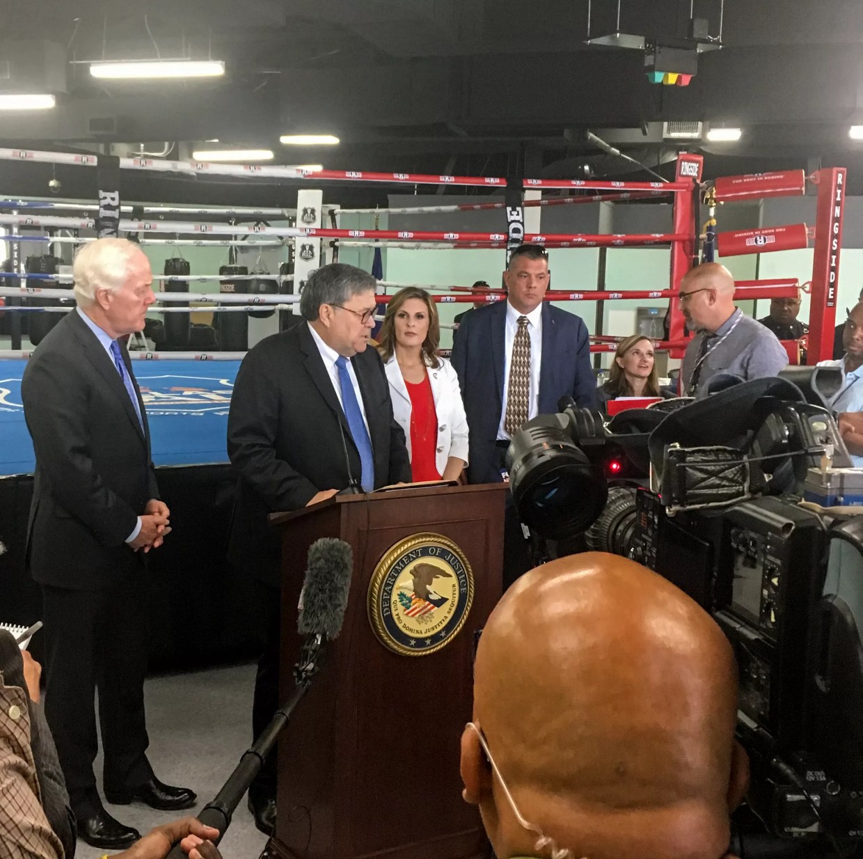Attorney General William Barr Comes to Dallas to Promote Safe Neighborhoods Initiative