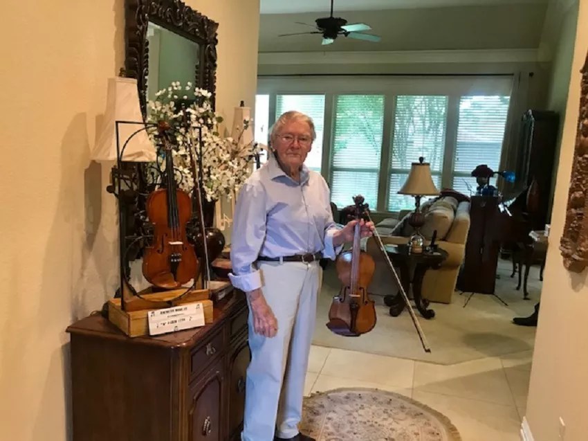 At 87 Years Old, Al Schahn Began Restoring Violins. At 88, He Became a Violin Maker.