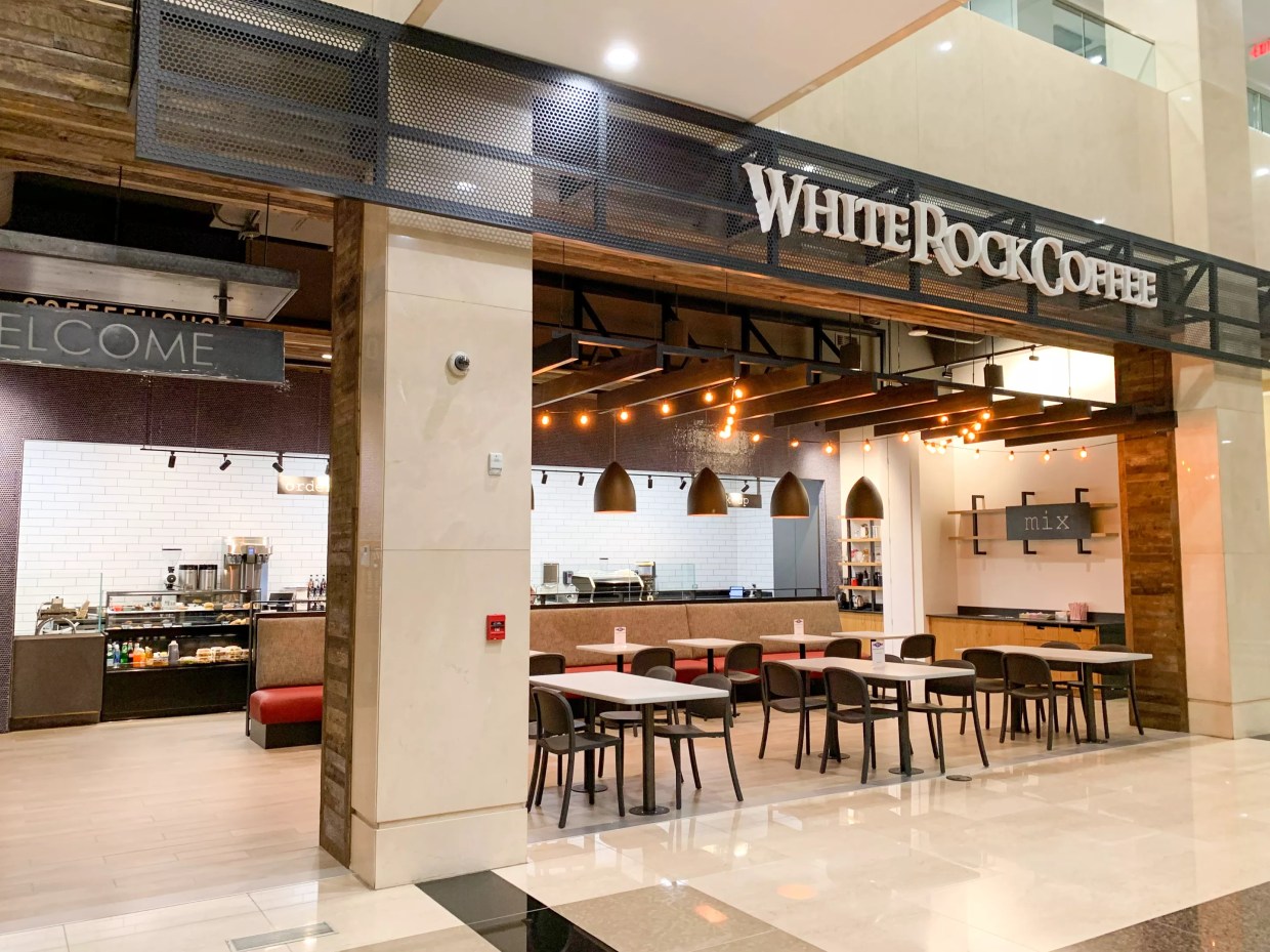 White Rock Coffee Wants to Offer a Cup of Normalcy