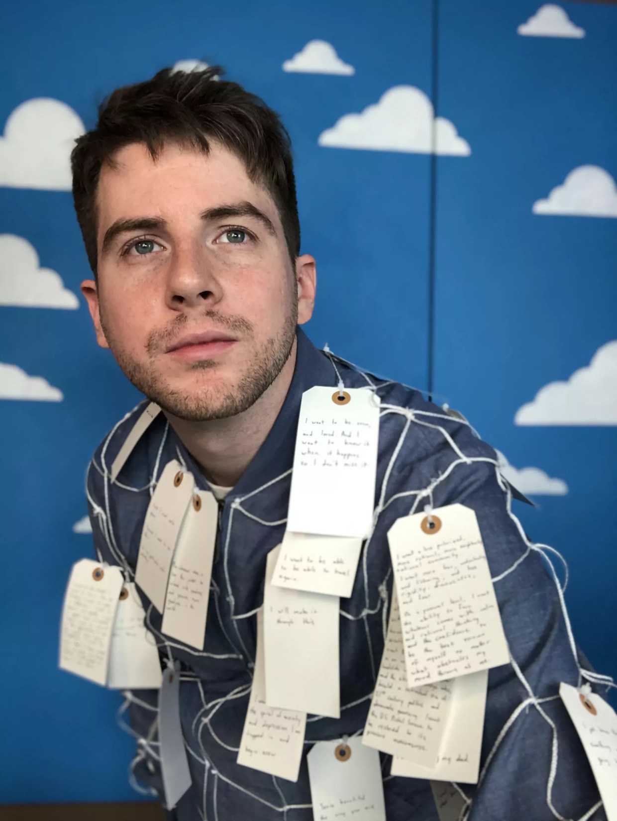 Artist Sean McGuire Wears Queer Hearts on His Sleeve