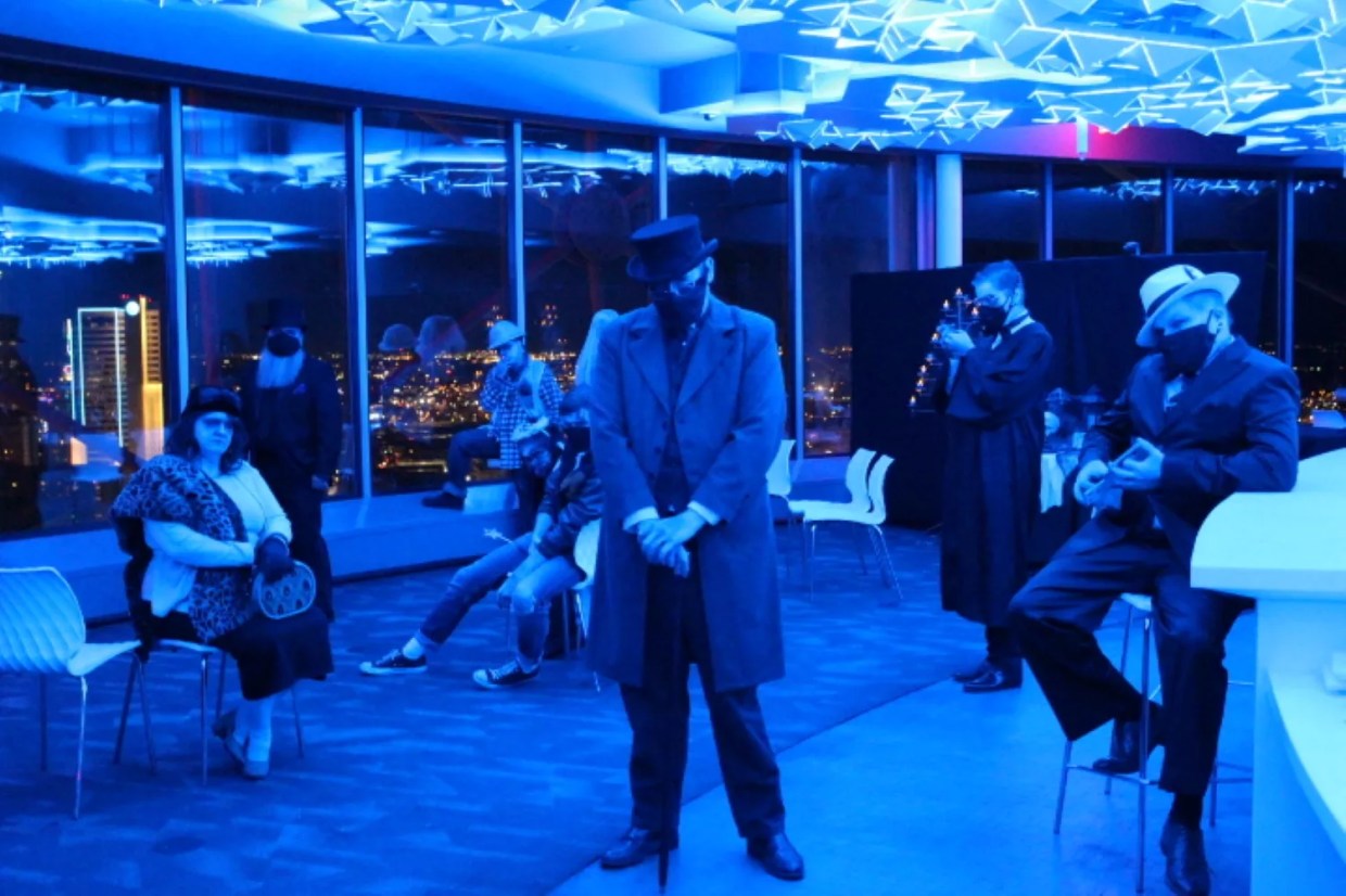 Ghosts Have Invaded Reunion Tower to Tell Haunted Tall Tales for Halloween