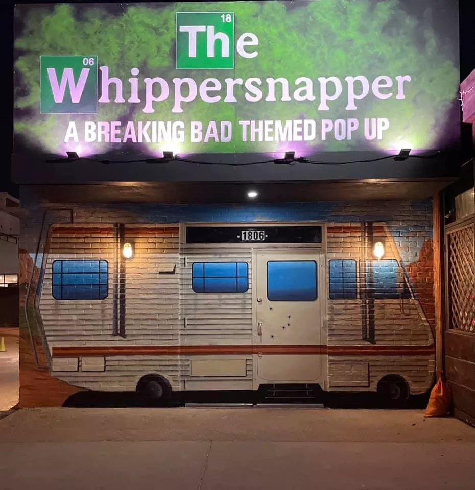 The Whippersnapper Shoots for the Blue Sky with New <i>Breaking Bad</i> Themed Pop-Up Bar