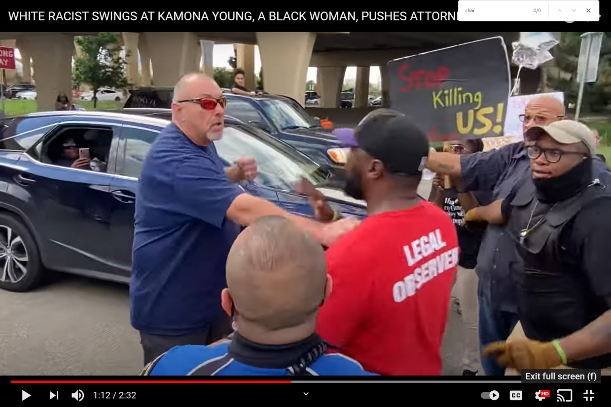 Plano Police Blasted for Not Stopping Man who Confronted Marvin Scott III Protest