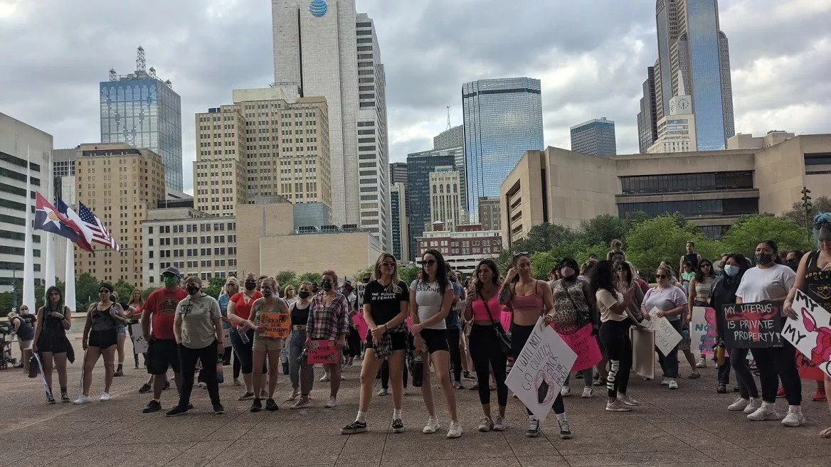 Dallas Reproductive Rights Protesters Look to Future After New Abortion Laws Pass