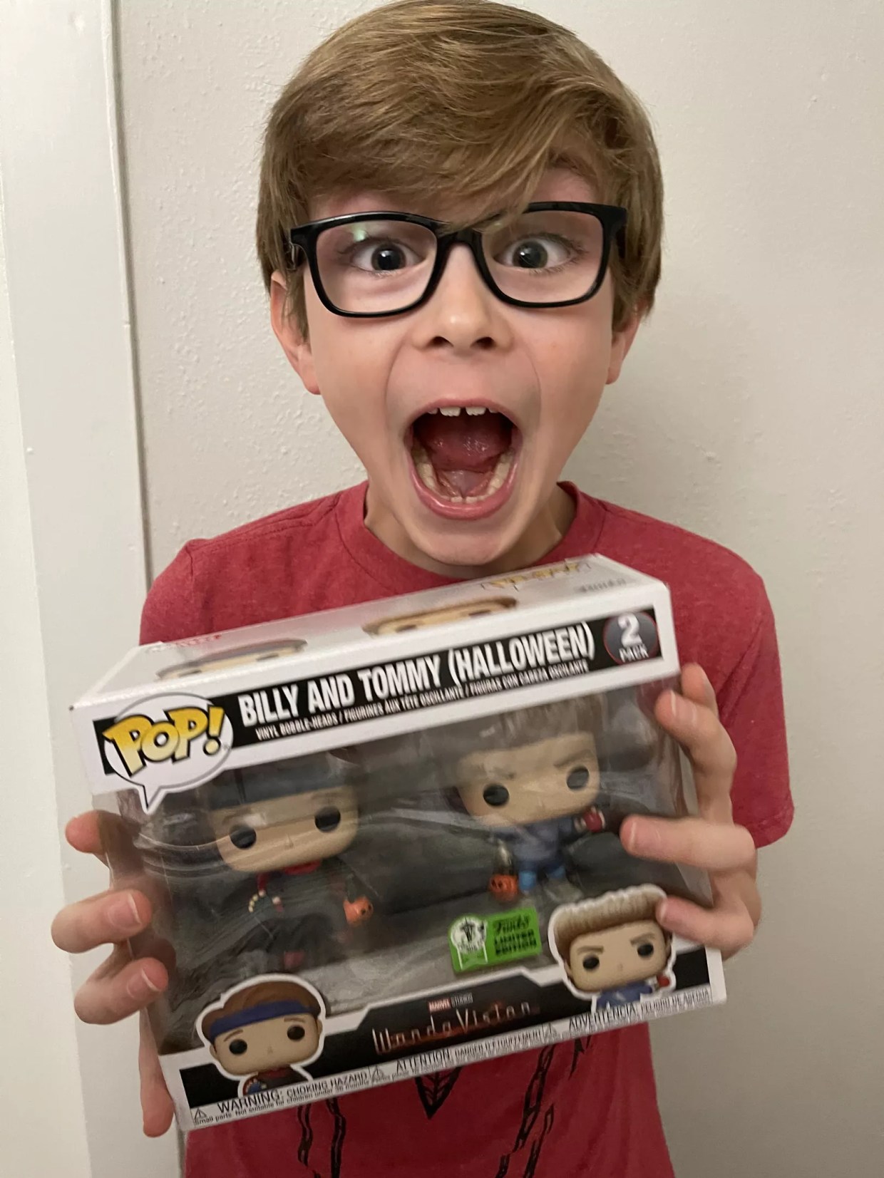 Young Dallas Actor Julian Hilliard of <i>WandaVision </i> Gets Turned Into a Pop! Doll