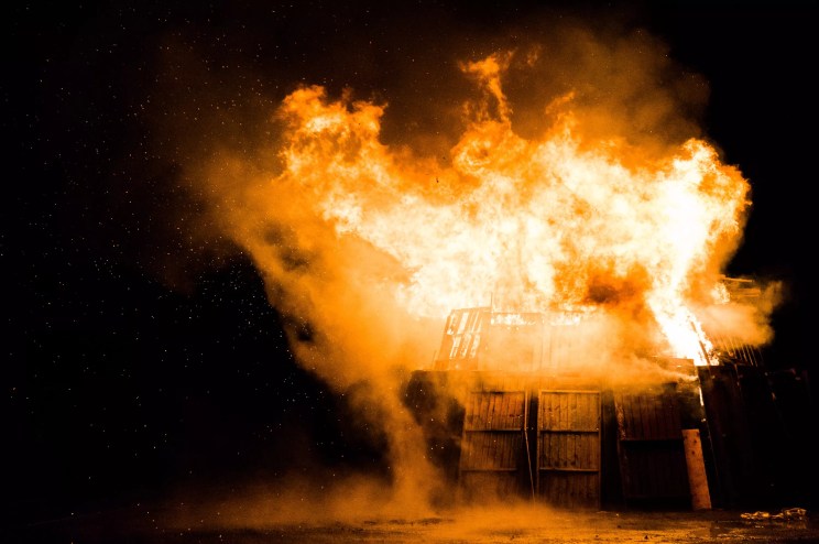 dumpster fire dallas cowboys