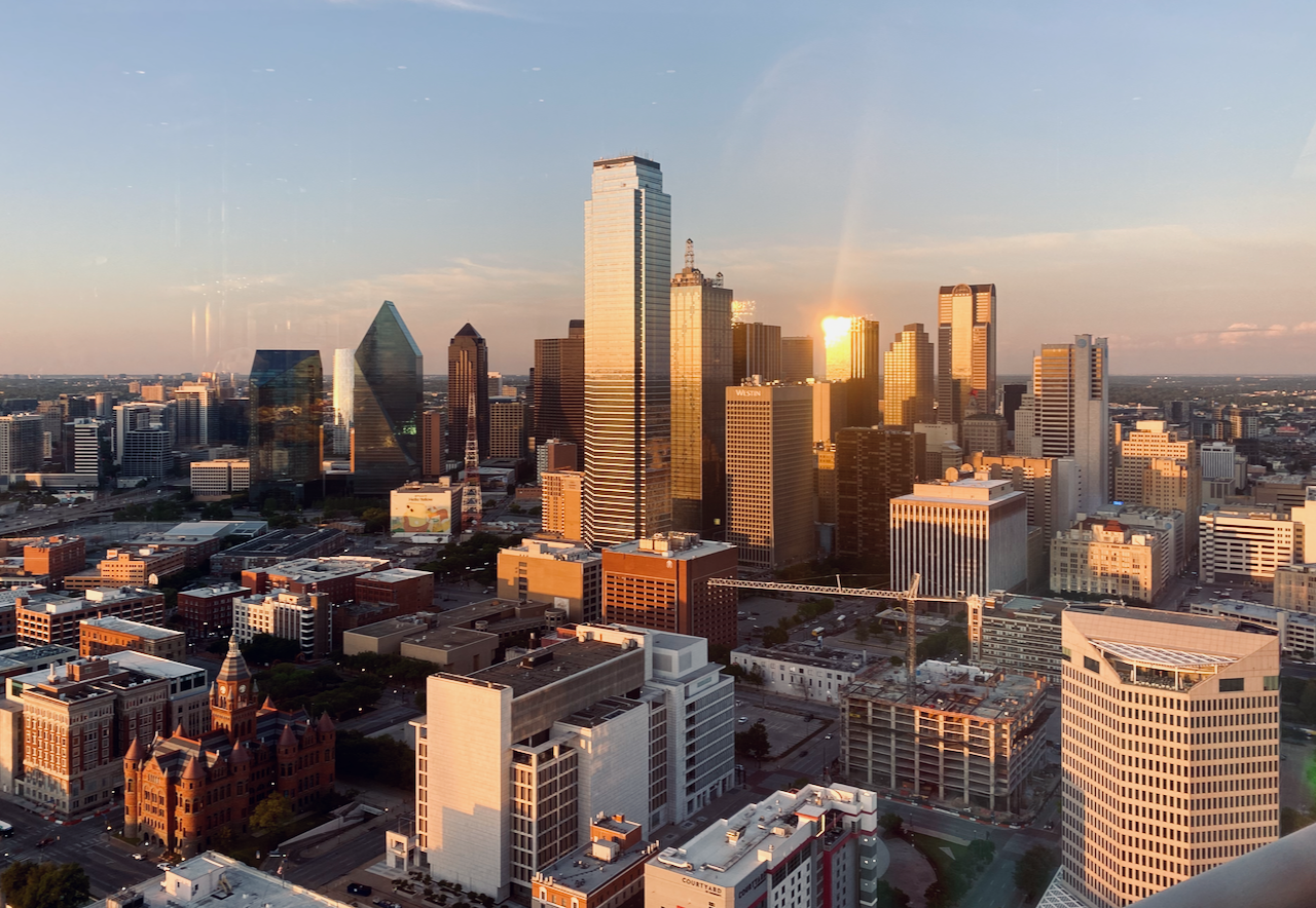 Downtown Dallas skyline