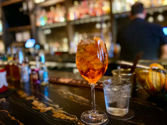 An Aperol Spritz from Atlas