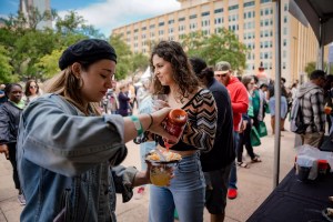 Brunch at the Dallas Observer's Morning After Brunch event.