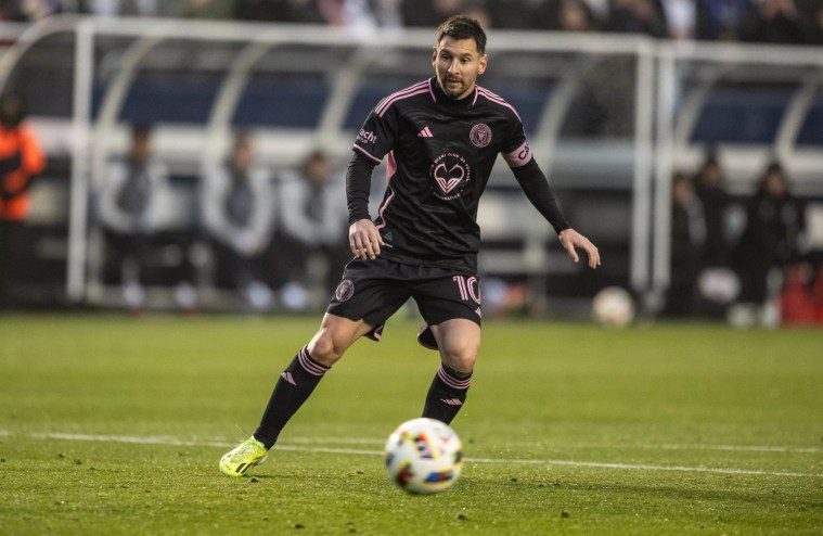 Lionel Messi Inter Miami at the Cotton Bowl in Dallas.