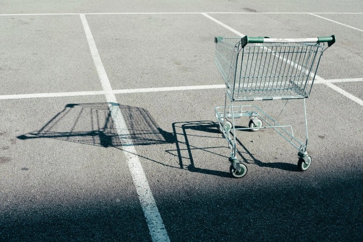 grocery shopping cart