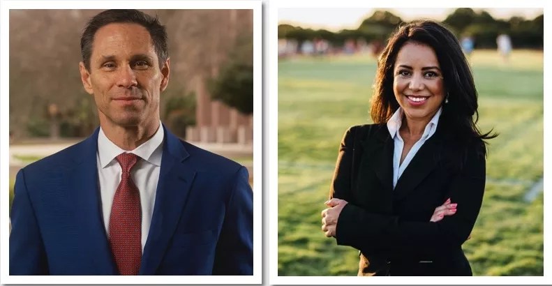 Nathan Johnson and Victoria Neave Criado