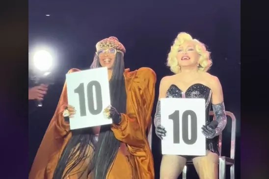 Madonna Brought Erykah Badu Onstage in Dallas Last Night