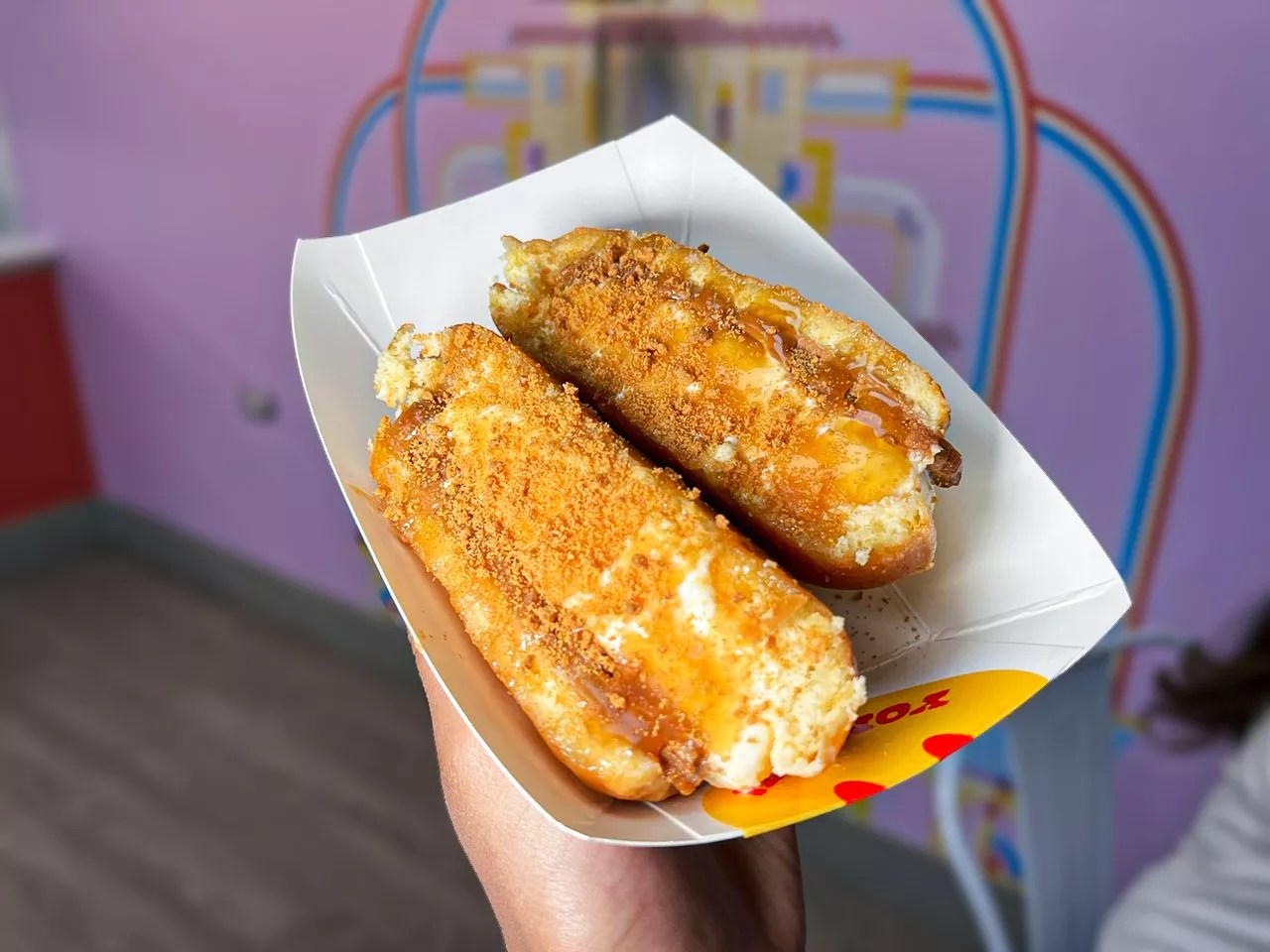 smashed doughnut at yonutz