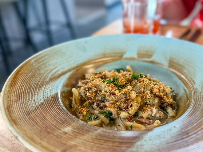 Coniglio alla Gricia at Radici