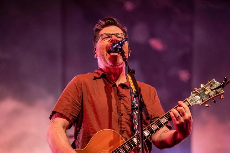 Colin Meloy, pictured singing at the Majestic Theatre, and the Decemberist had a magical night in Dallas.