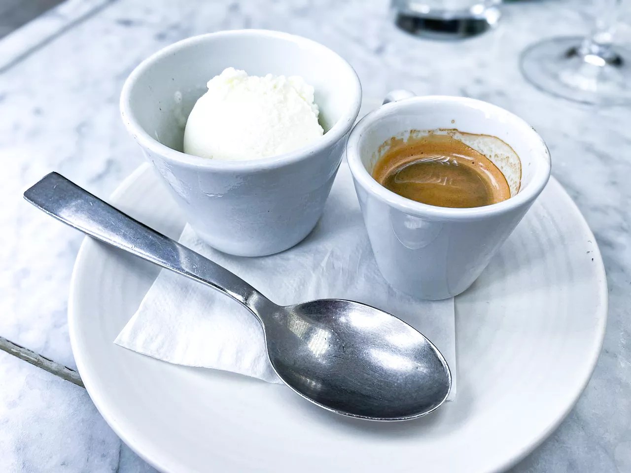 affogato gelato espresso