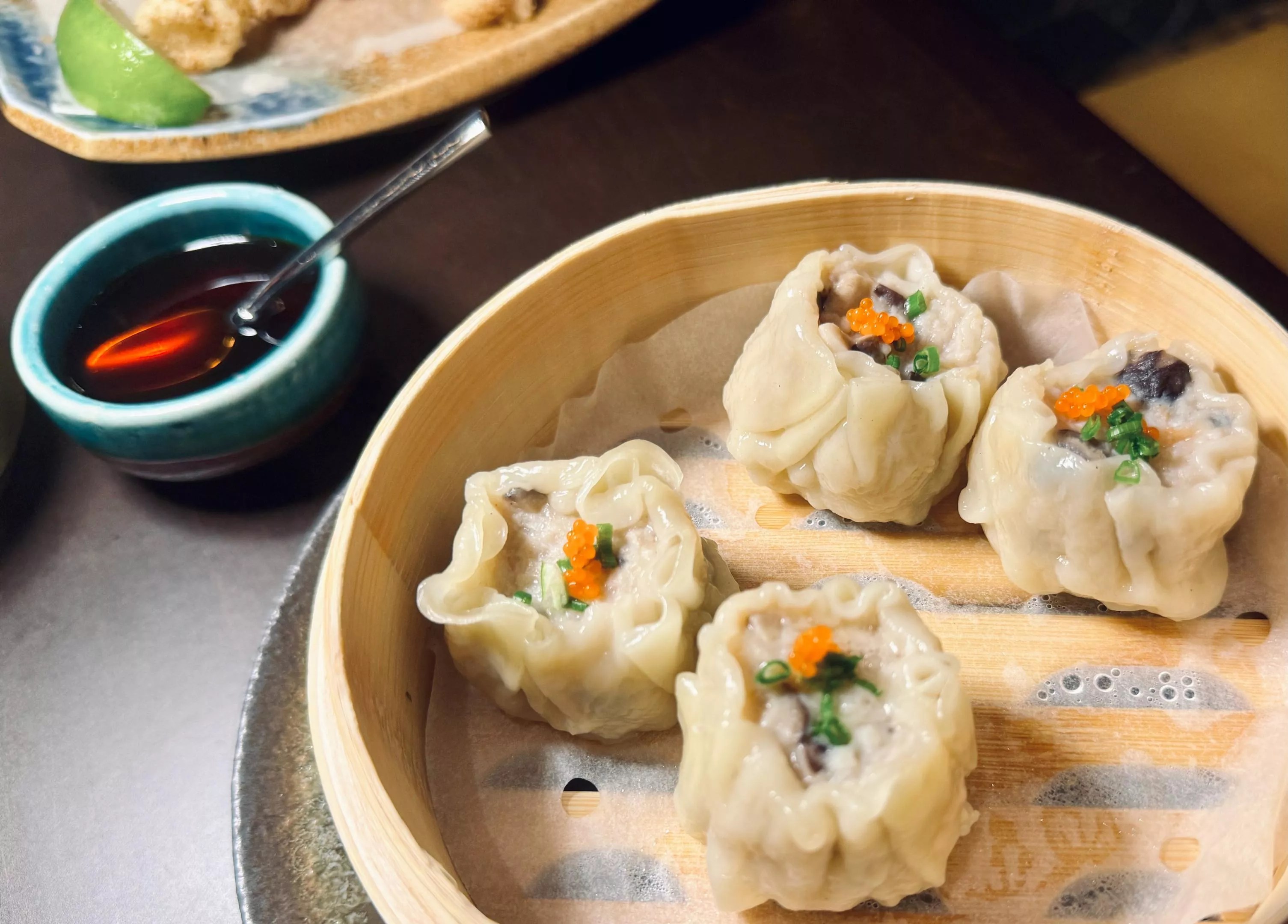 pork shi mai at soy cowboy