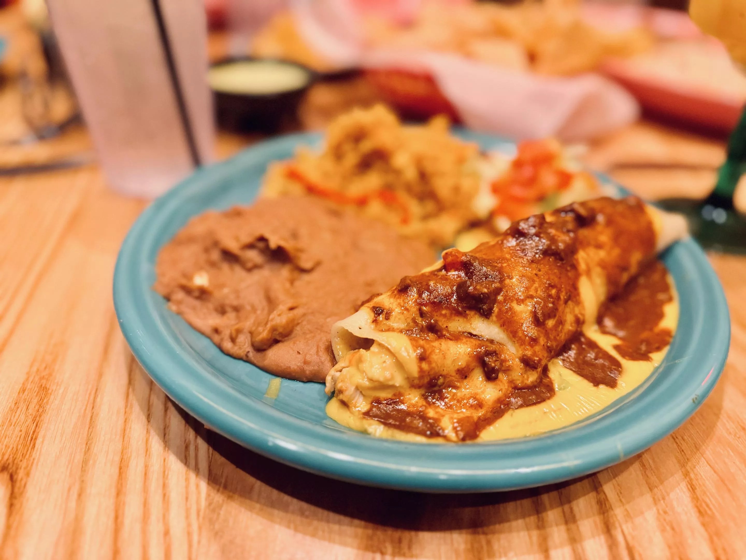 enchilada plate