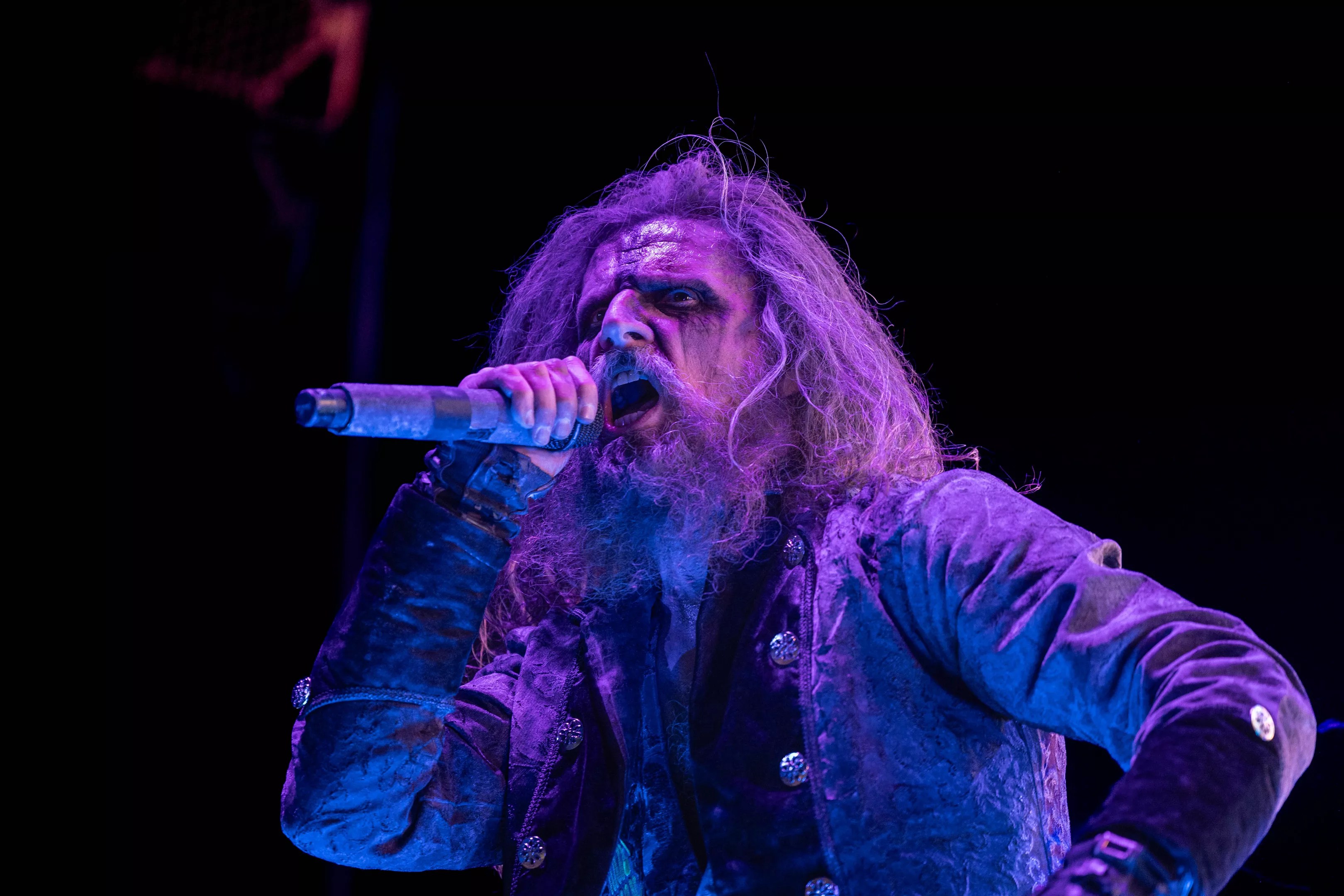 Rob Zombie and Alice Cooper performed at Fort Worth's Dickies Arena.