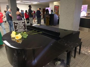 Shaun Martin's piano.