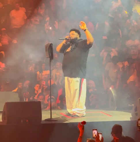 Rod Wave at Dallas' American Airlines Center.
