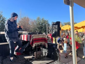 St. Vincent took to Resident to give a show to Lake Highlands residents.