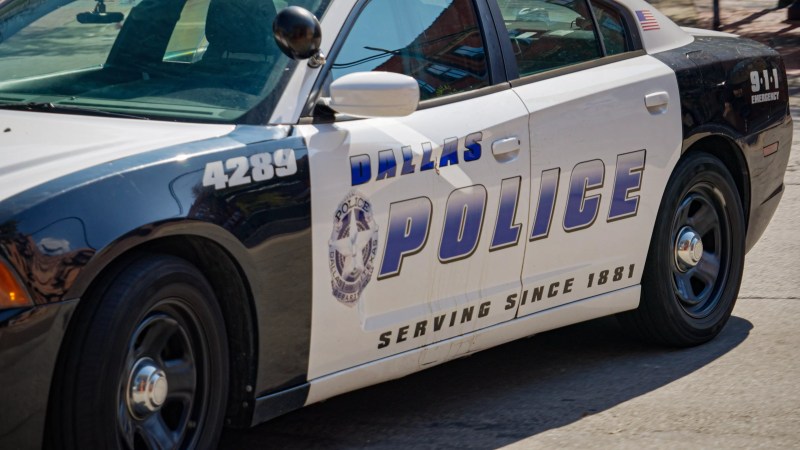 Dallas Police car