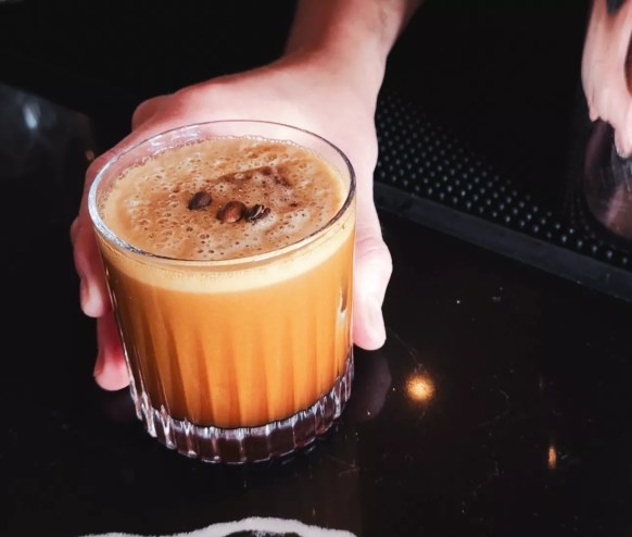 espresso martini from hugo's.