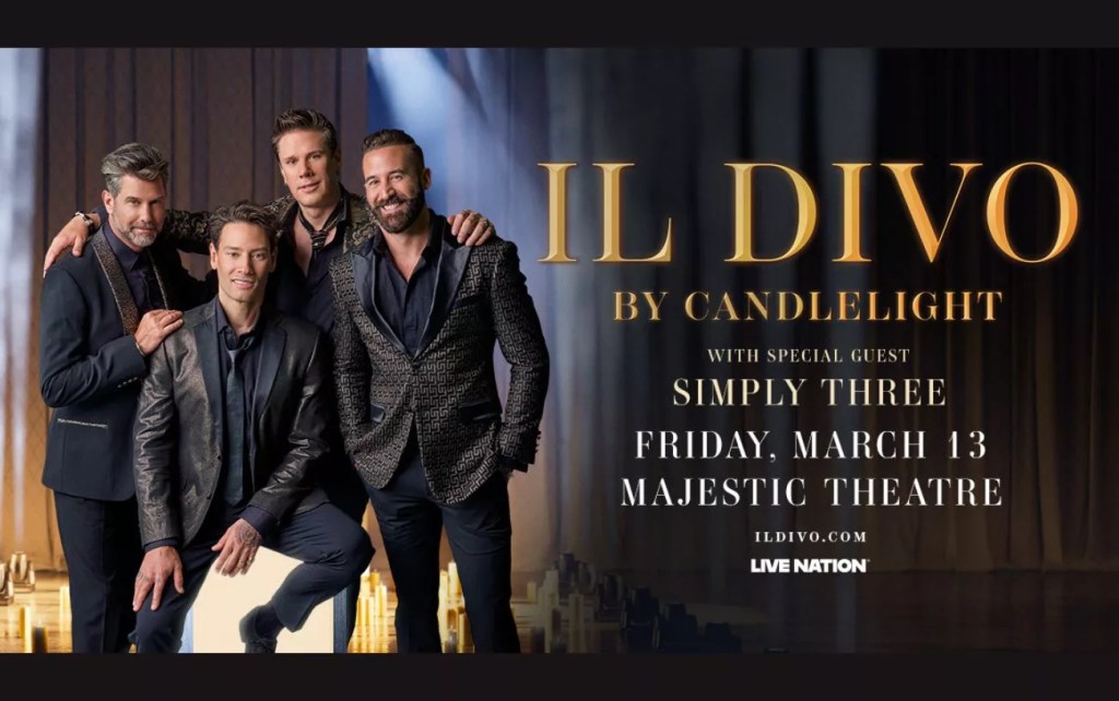 Win 2 tickets to Il Divo by Candlelight!