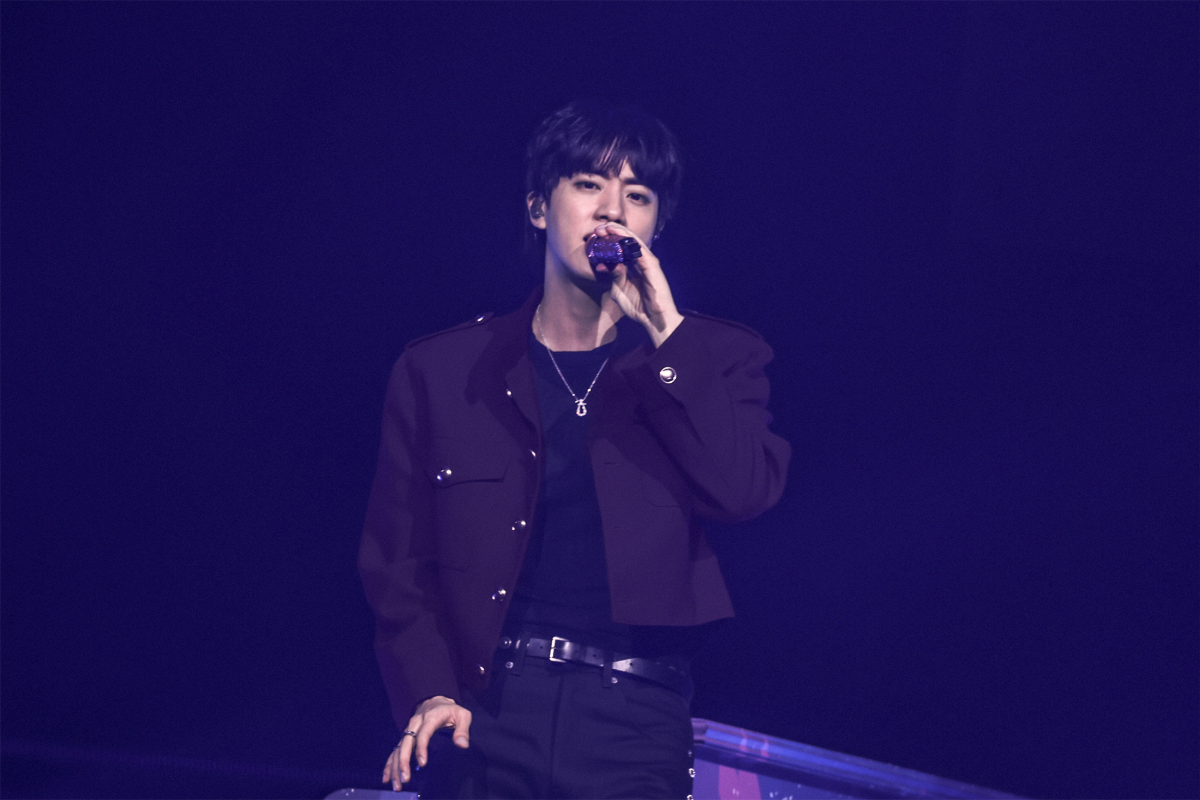 Man performing on stage