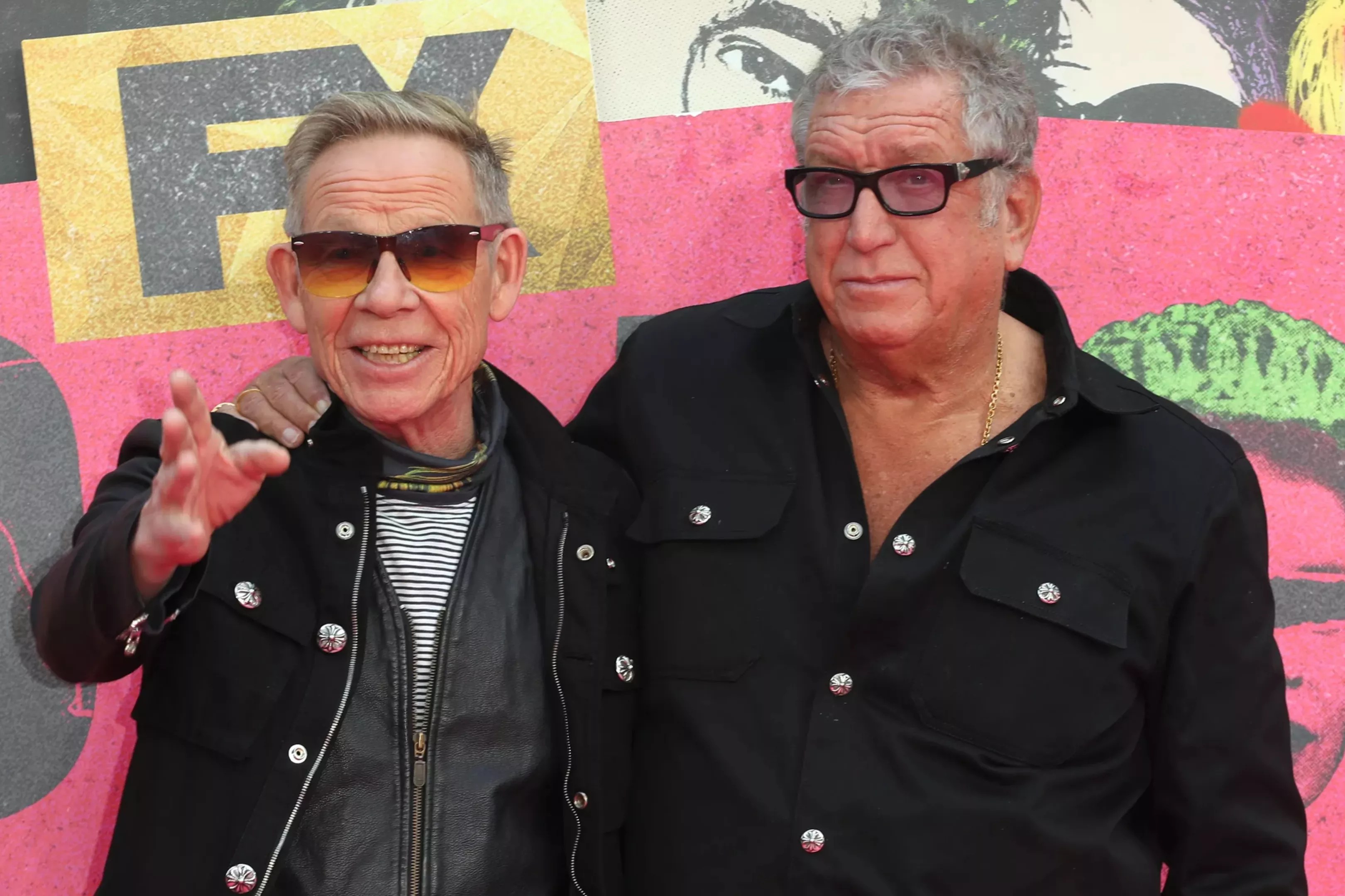 Band members posing for a photo