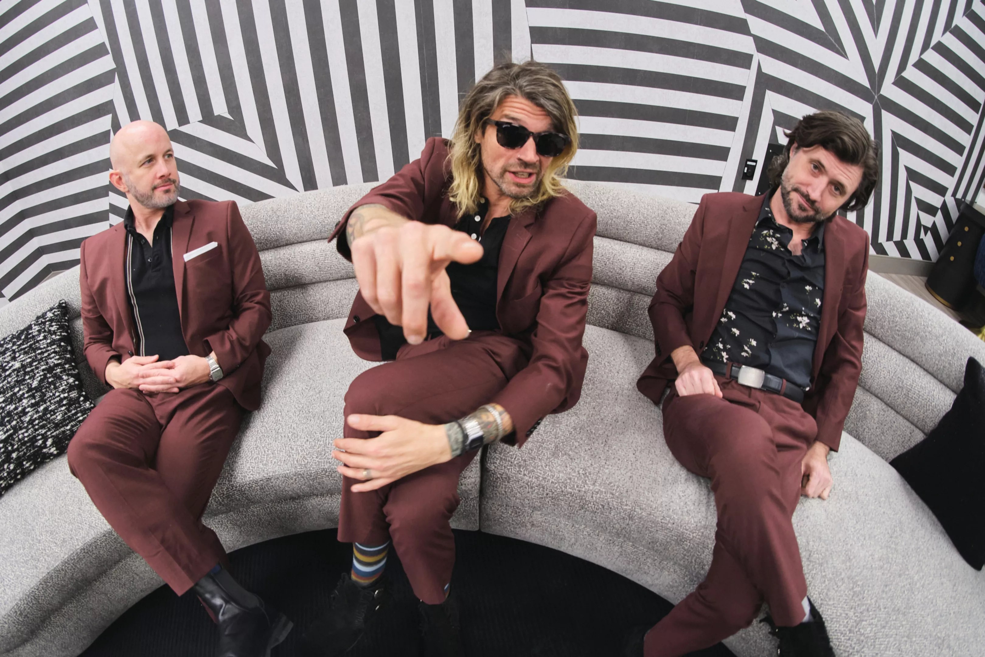 Photo of band posing