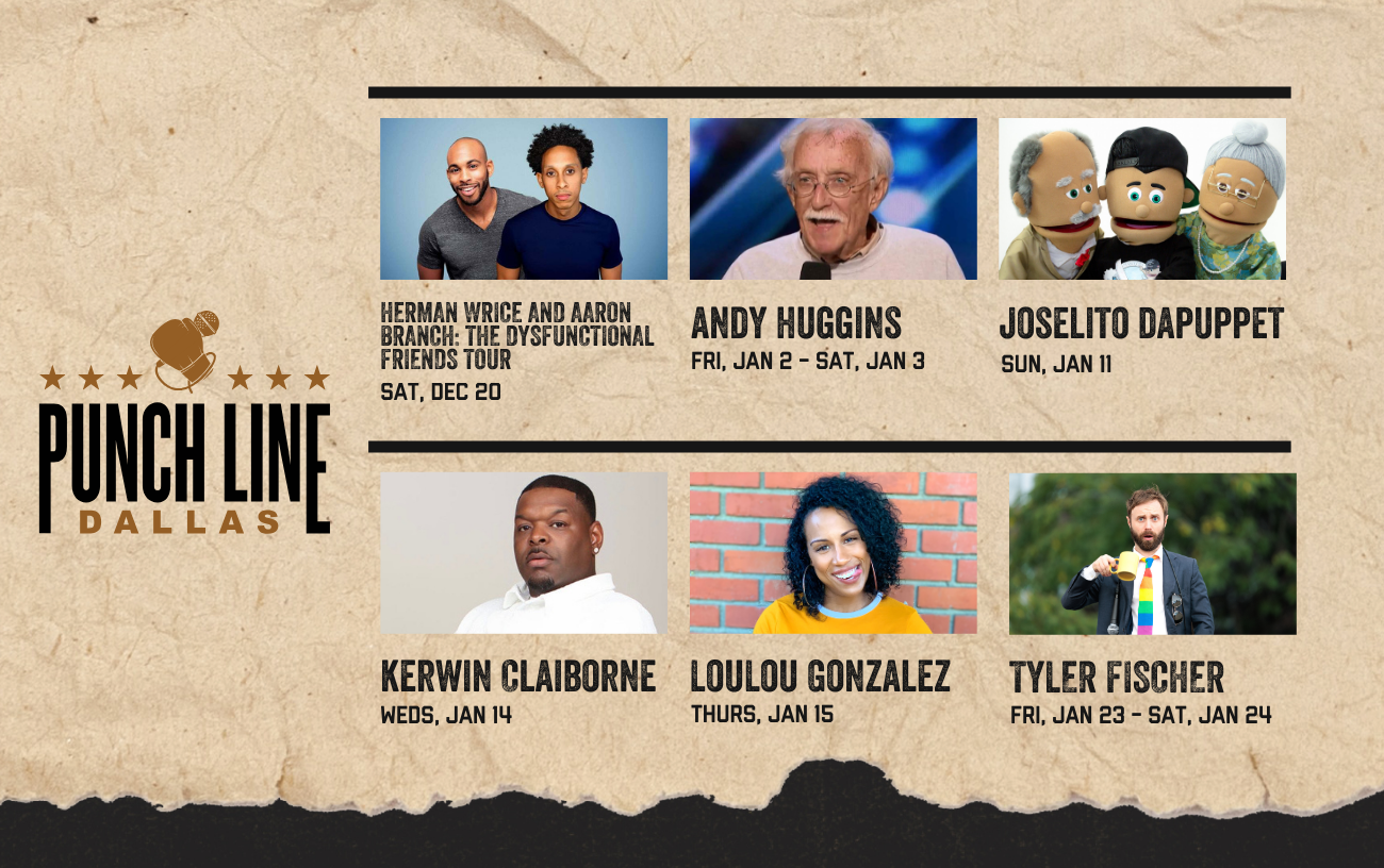 Win 2 tickets to a comedy show of your choice!