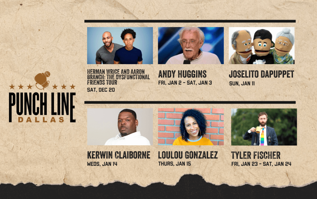 Win 2 tickets to a comedy show of your choice!